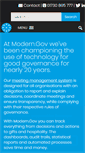 Mobile Screenshot of moderngov.co.uk